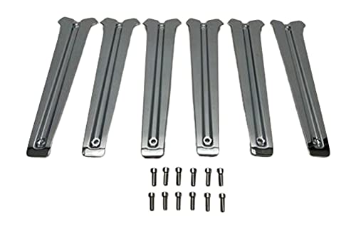 Incubus Viscera 842 24 Inch Chrome Inserts Set (6 PCS) EMR0842-2495-ZSJ - wheelcentercaps