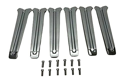 Incubus Viscera 842 26 Inch Chrome Inserts Set (6 PCS) EMR0842-2695-ZSJ replacement center cap logo / insert part EMR0842-2695-ZSJ