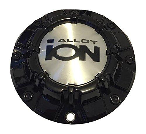 Ion Alloy 186 81011580-1-CAP C10186B03 Black Wheel Center Cap replacement wheel center cap part 81011580-1-CAP