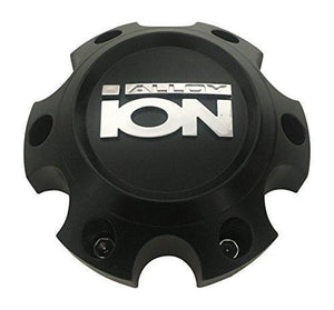 Ion Alloy C10134MB02 C-348-3 C10131502B Black Wheel Center Cap - wheelcentercaps