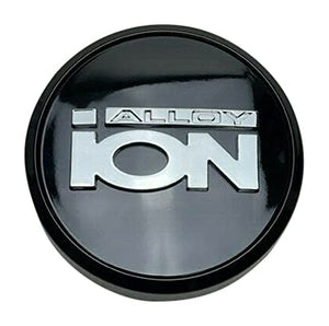 Ion Alloy Gloss Black Snap in Wheel Center Cap C10142B03 - wheelcentercaps