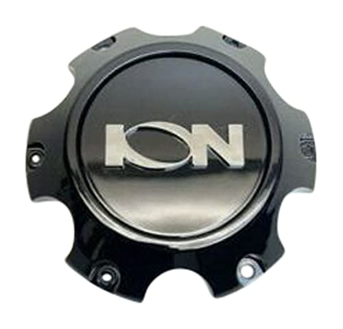 Ion Alloy Gloss Black Wheel Center Cap C10143B03 12812090F-1 - wheelcentercaps