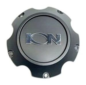 Ion Alloy Matte Black Wheel Center Cap C10143MB02 C10143B03 12812090F-1 - wheelcentercaps