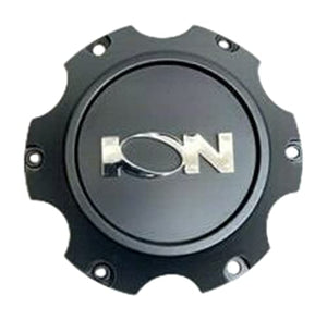 Ion Alloy Matte Black Wheel Center Cap C10143MB04 C10143B03 12812090F-1 - wheelcentercaps