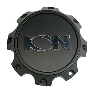 Ion Alloy Matte Black Wheel Center Cap C10143MB05 C10143B05 12812090F-5 - wheelcentercaps