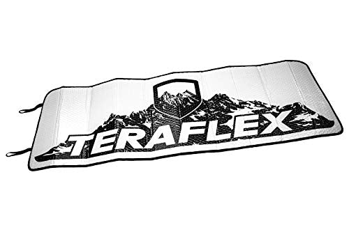 JL | JT: TeraFlex Windshield Sunshade w/out ADAS - Wheel Center Caps