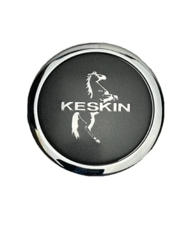 Keskin Chrome Snap in Wheel Center Cap KT DEK1502 replacement wheel center cap part DEK1502