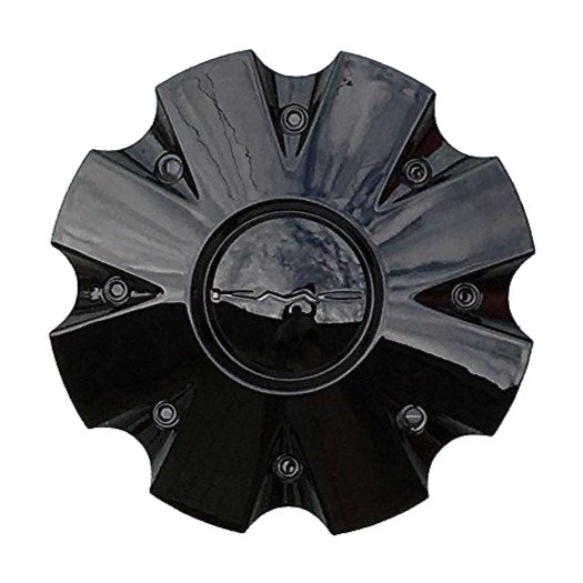 KMC 841L210B Slide Black Center Cap replacement wheel center cap part 841L210B