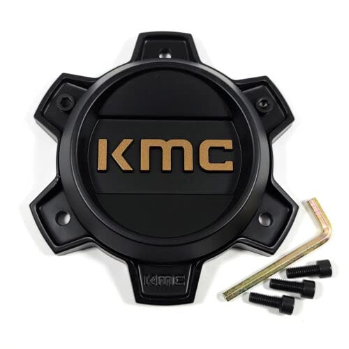 KMC Wheel Center Cap Bolt-On Closed-End T164H145-6-H30-S6 replacement wheel center cap part T164H145-6-H30-S6