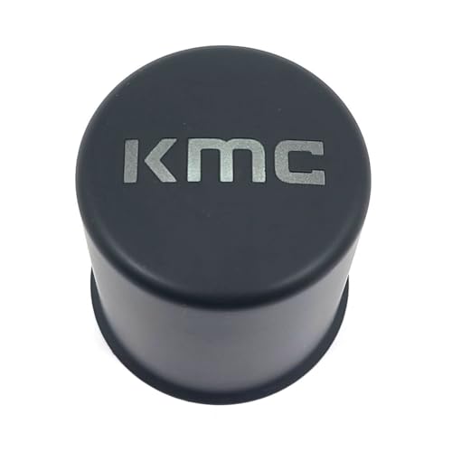 KMC Wheels Matte Black Wheel Center Hub Cap 3.3