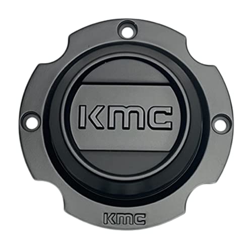 KMC Wheels UTV KS2CAP141548-SB Satin Black Center Cap replacement wheel center cap part KS2CAP141548-SB