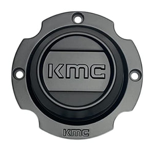 KMC Wheels UTV KS2CAP141548-SB Satin Black Center Cap - Wheel Center Caps