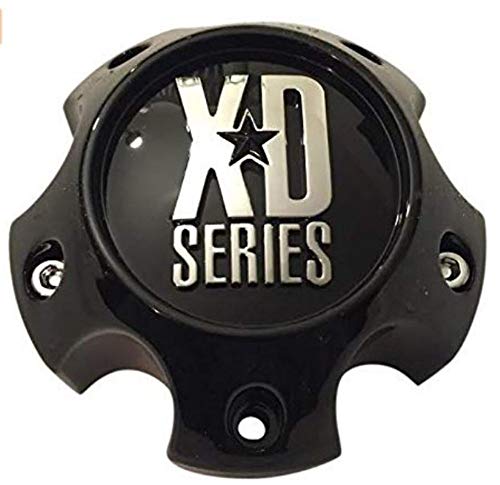 KMC XD Series 1079L121 A0181 5 Lug Gloss Black Center Cap replacement wheel center cap part 1079L121