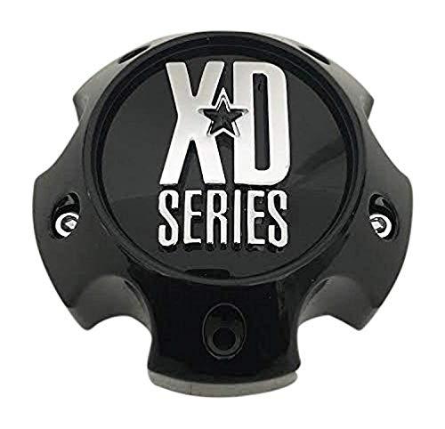 KMC XD Series 1079L140AGB 882-1405-CAP Gloss Black Center Cap replacement wheel center cap part 1079L140AGB