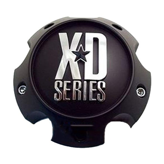 KMC XD Series 1079L140AMB Matte Black Center Cap replacement wheel center cap part 1079L140AMB