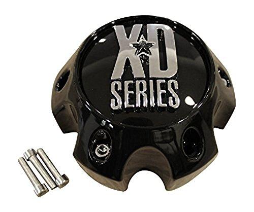 KMC XD Series 1079L140GB 882-1406-CAP LG1007-25 Gloss Black Center Cap replacement wheel center cap part 1079L140GB