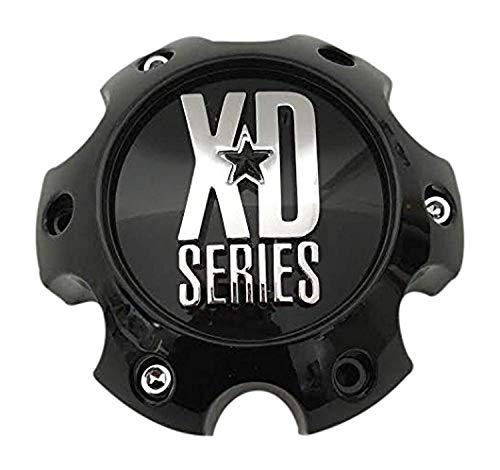 KMC XD Series 1079L145GB Gloss Black Center Cap replacement wheel center cap part 1079L145GB