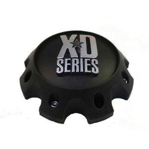 KMC XD Series 309B1143-6H 309B114.3-6H-YB001 FD08056 Black Center Cap - wheelcentercaps