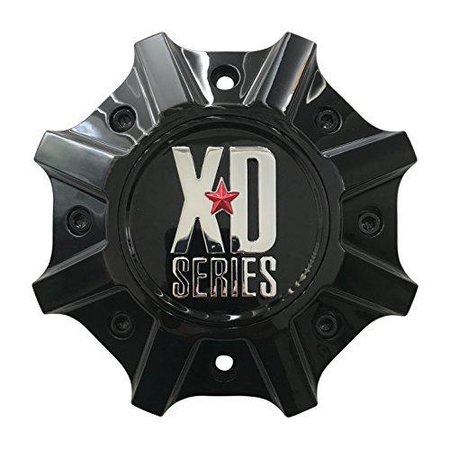 KMC XD Series Cap M-1015 M-1015 (GB) Gloss Black Center Cap replacement wheel center cap part M-1015