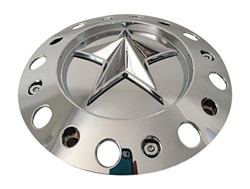 KMC XD Series Rockstar 1001775 Short Chrome Center Cap Fits 20x8.5 22x9.5 replacement wheel center cap part 1001775