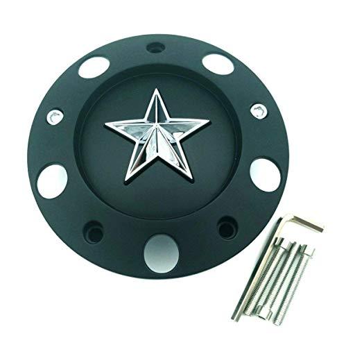 KMC XD Series Rockstar Matte Black Center Cap 371L152 371L152-YB001 FD.09.026 replacement wheel center cap part 371L152
