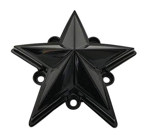 KMC XD Series Rockstar XD775STARB Gloss Black Replacement Star replacement wheel center cap part XD775STARB