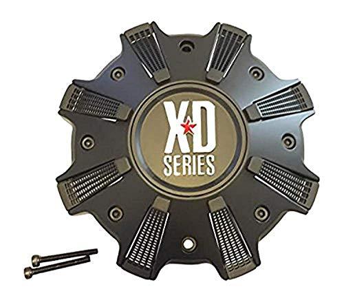 KMC XD Series Trap 823 M-989SB CAP M-989-UP M-989BKSB Black Wheel Center Cap replacement wheel center cap part M-989SB