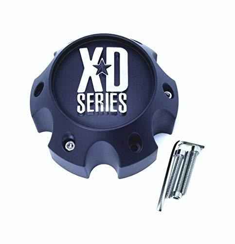 KMC XD Series Wheels 1079L145MB 6x139.7 Matte Black Center Cap Six Lug replacement wheel center cap part 1079L145MB