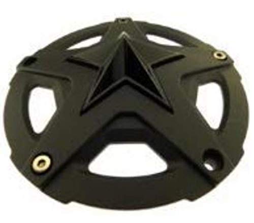 KMC XD827 RS3 Wheel Center Cap 827CAPMB-GB Matte Black fits 18" thru 22" wheels replacement wheel center cap part XD827