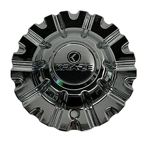 Kraze Chrome Wheel Center Cap 627-2085-CAP - wheelcentercaps