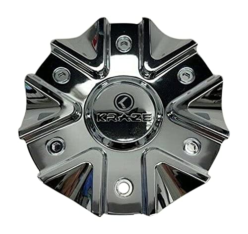 Kraze Chrome Wheel Center Cap 630-2085-CAP - wheelcentercaps