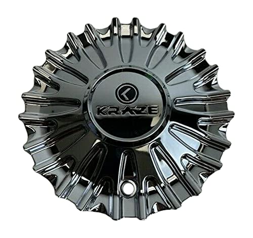 Kraze Chrome Wheel Center Cap 671-2285-CAP - wheelcentercaps