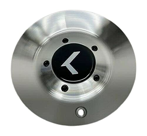 Kraze Wheels New Logo Polished Wheel Center Cap C10KR192B02 - wheelcentercaps