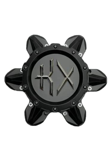 KX Off-Road Matte Black 8 Lug Wheel Center Cap CKX03-3MB CKX03-3MB-CAP-SG replacement wheel center cap part CKX03-3MB
