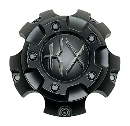 KX Off-Road Matte Black Wheel Center Cap KX04-2 replacement wheel center cap part KX04-2
