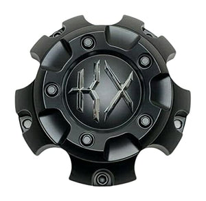 KX Off-Road Matte Black Wheel Center Cap KX04-2 - wheelcentercaps