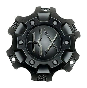 KX Off-Road Matte Black Wheel Center Cap KX04-3 - wheelcentercaps