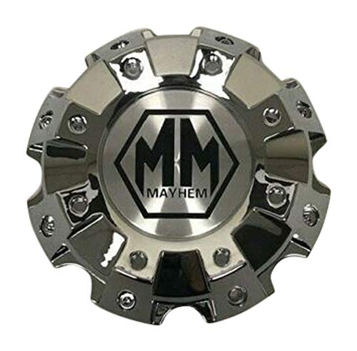 Mayhem Chrome Wheel Center Cap C108101C02-F 813120825F-1 - wheelcentercaps