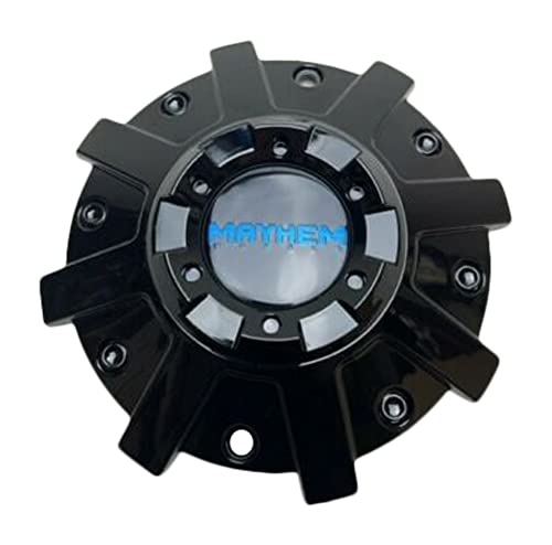 Mayhem Gloss Black Blue Logo Wheel Center Cap C108104BB 8310 replacement wheel center cap part C108104BB
