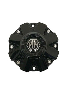 Mayhem Gloss Black Wheel Center Cap C806805-1 C108015-16B01 C806806 - Wheel Center Caps