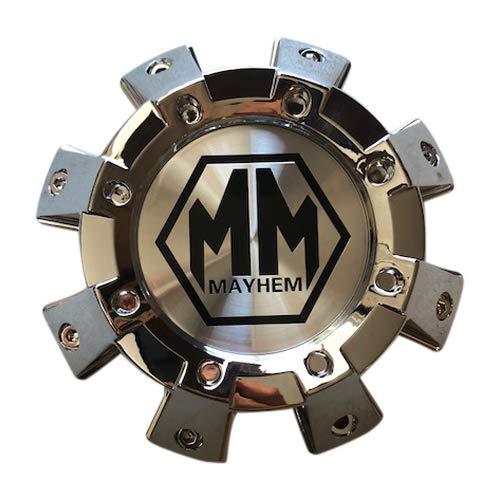 Mayhem Wheels 8101 Monstir C108101C01-F 813120825F-2 Chrome Center Cap replacement wheel center cap part C108101C01-F