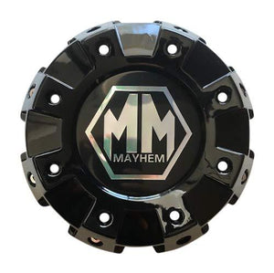 Mayhem Wheels 8101 Monstir Dually Gloss Black Front Center Cap