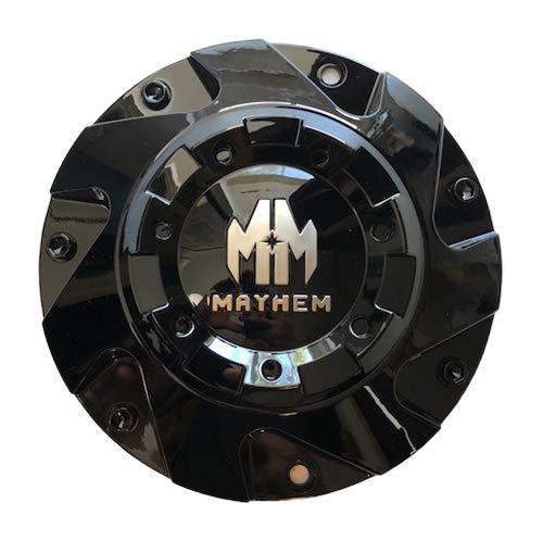 Mayhem Wheels 8106 Hatchet C108106-CAP C108106B Gloss Black Center Cap replacement wheel center cap part C108106-CAP