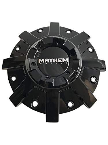 Mayhem Wheels 8107 Cogent C108107B Gloss Black Center Cap replacement wheel center cap part C108107B