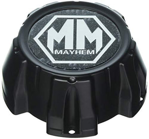 Mayhem Wheels C1018303B C1018303C MCD8237YA03BO Matte Black Center Cap - wheelcentercaps