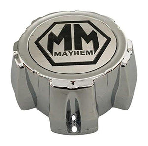 Mayhem Wheels C10802003C C10802003B C612103CAP Chrome Wheel Center Cap - wheelcentercaps