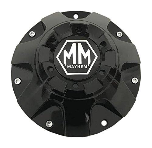 Mayhem Wheels C108060B-L C709505B Gloss Black Center Cap replacement wheel center cap part C108060B-L