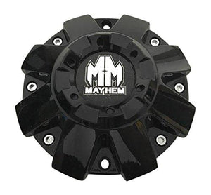Mayhem Wheels C108103B-CAP Black Wheel Center Cap - wheelcentercaps
