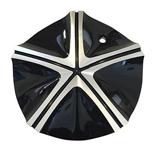 Milanni Tempest V451-CAP AL Black Wheel Center Cap - wheelcentercaps