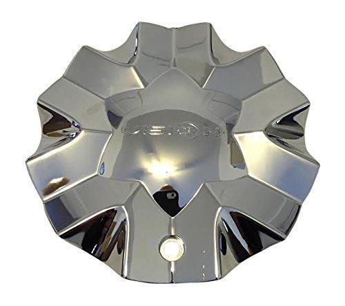 Milanni Vision Hollywood C436R LG1112-14 Chrome Wheel Center Cap Six Spoke - wheelcentercaps